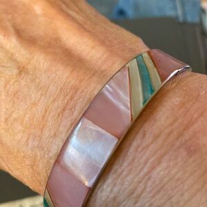 Pretty pink bracelet made in Philippines  see listing for sizing